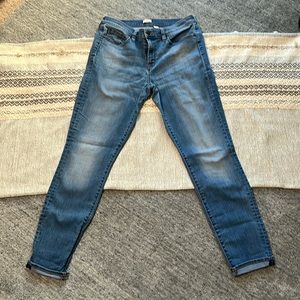 J. CREW stretch skinny jeans